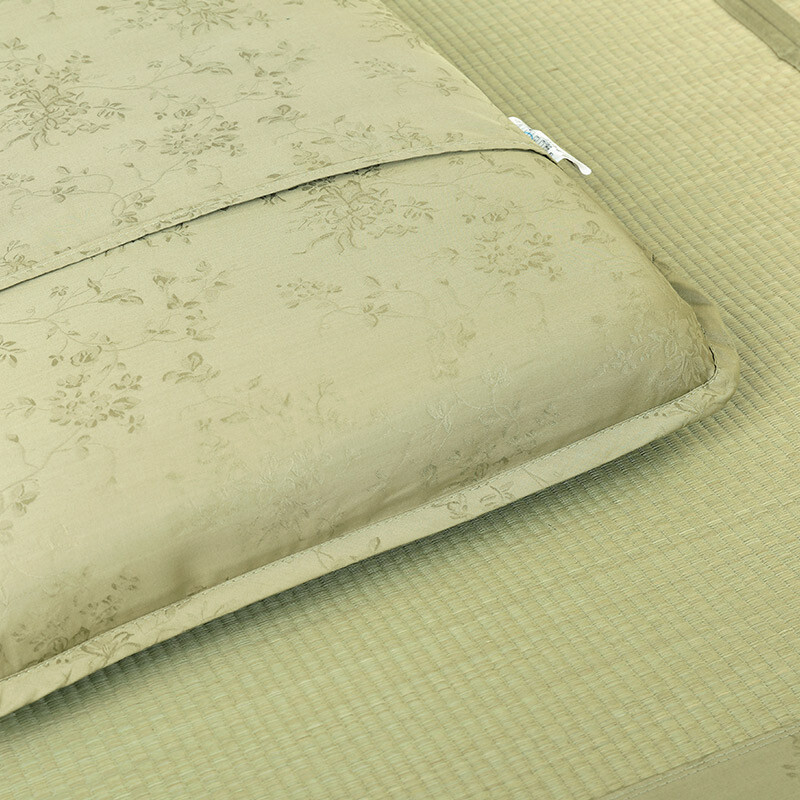 黄古林凉席三件套精品海绵草席1.5米1.8米蔺草席子 三件套200*200cm