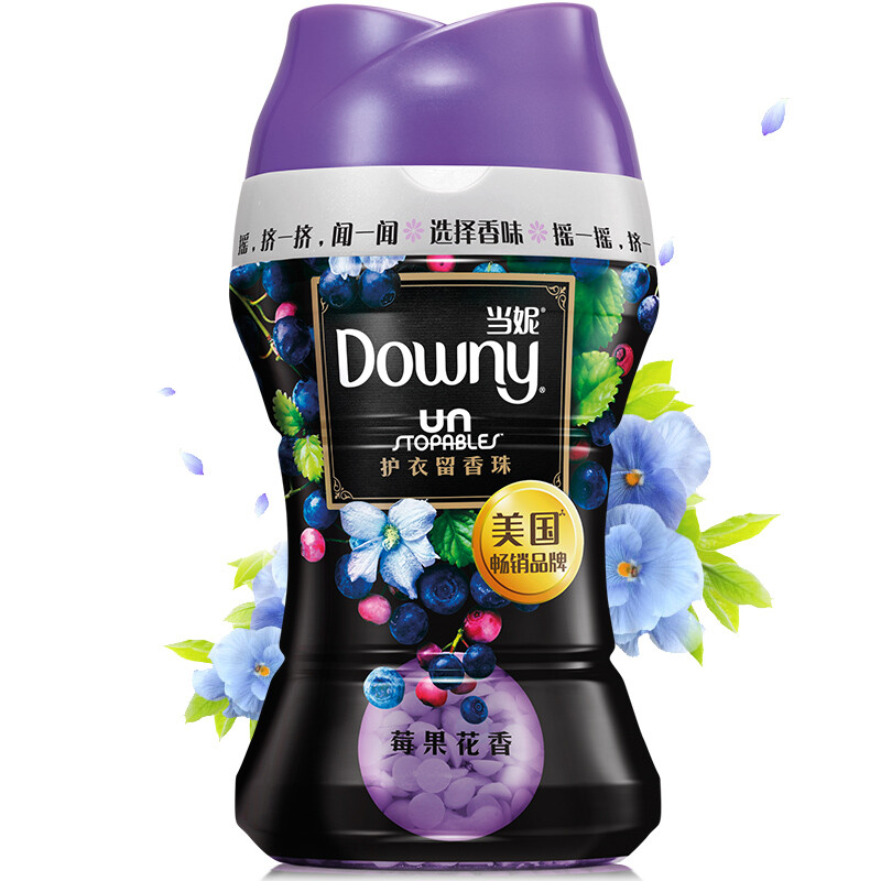当妮downy【杨幂同款】护衣留香珠 洗衣香水 (莓果花香)150g 护理剂