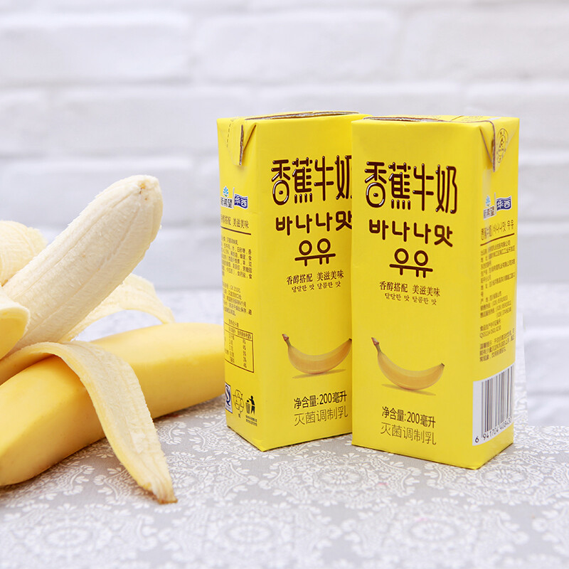 商品详情 新希望 香蕉牛奶200ml*18盒 超值量贩定制装            68