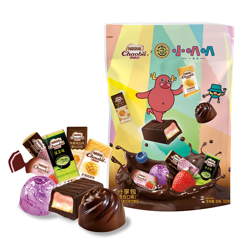 雀巢nestle 奇欧比 巧克力松露抹茶草莓夹心多口味休闲零食婚庆喜糖果