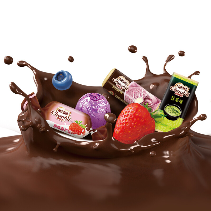雀巢nestle 奇欧比 巧克力松露抹茶草莓夹心多口味休闲零食婚庆喜糖果