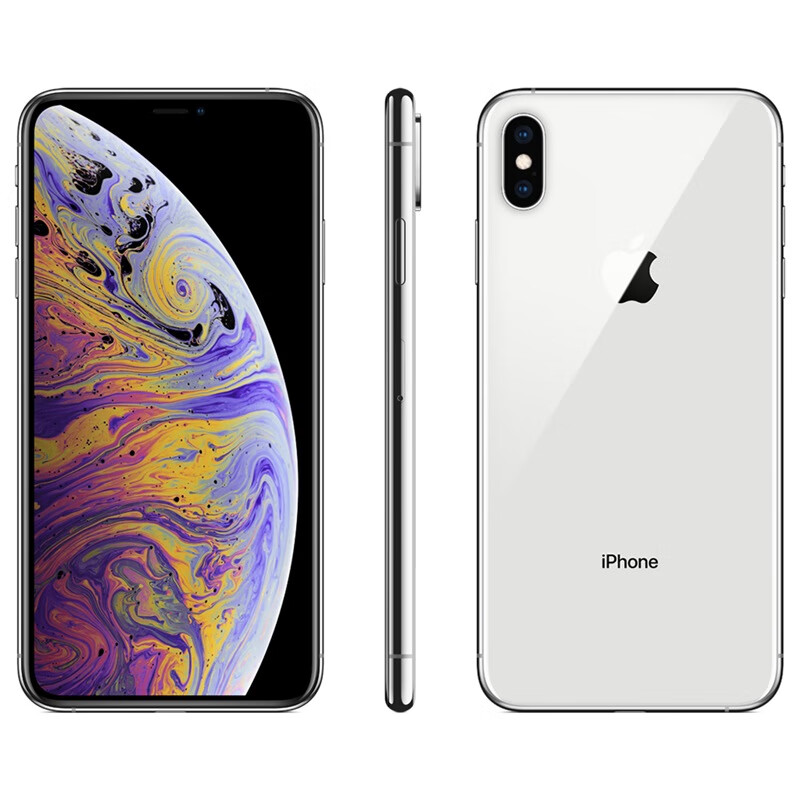 apple iphone xs max (a2104) 256gb 银色 移动联通电信4g手机 双卡双