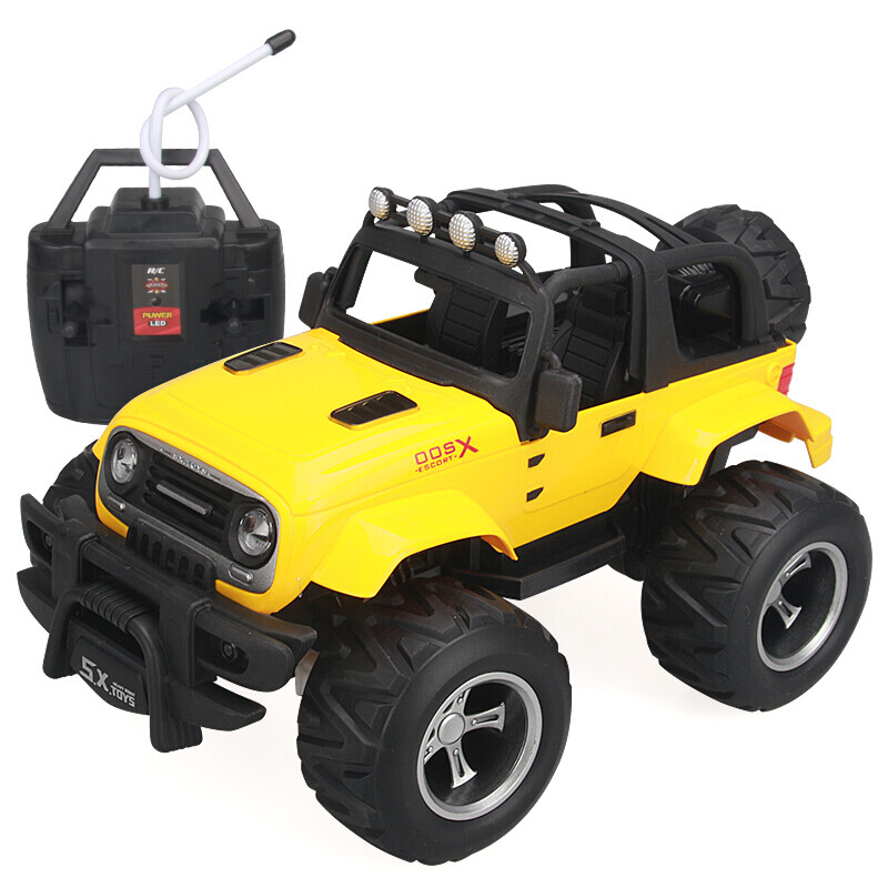 乐亲(lechin)儿童玩具男孩遥控车越野车山地车高速大型遥控汽车模型