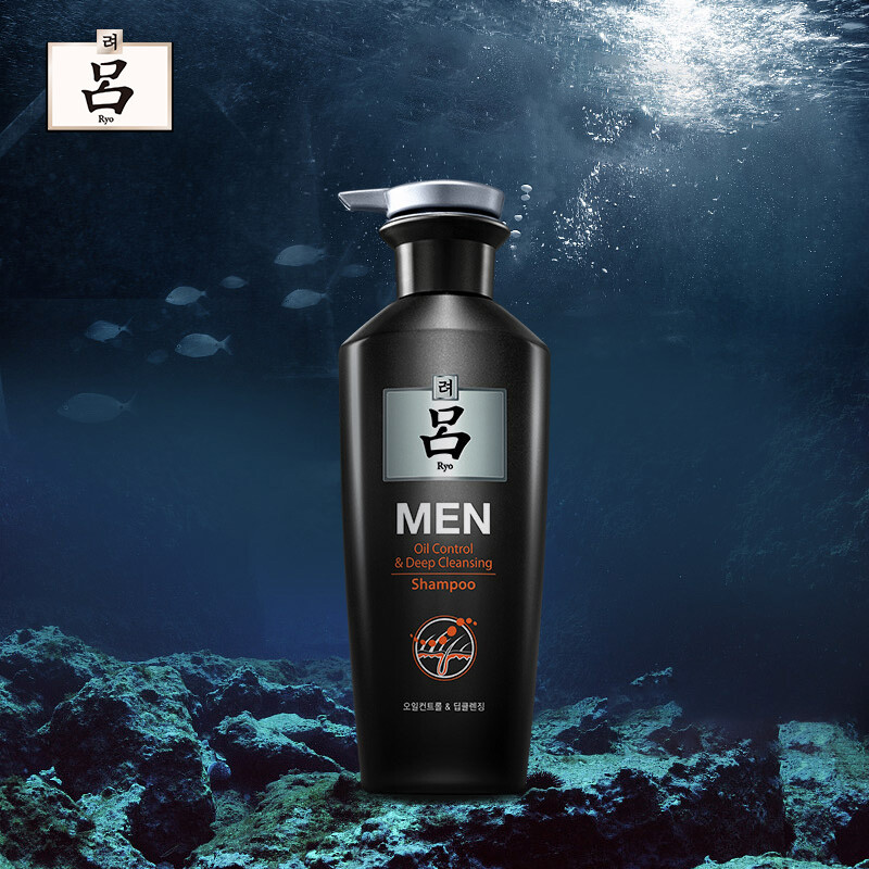 吕(ryo)男士参澈控油洗发水400ml 男士控油 *2件