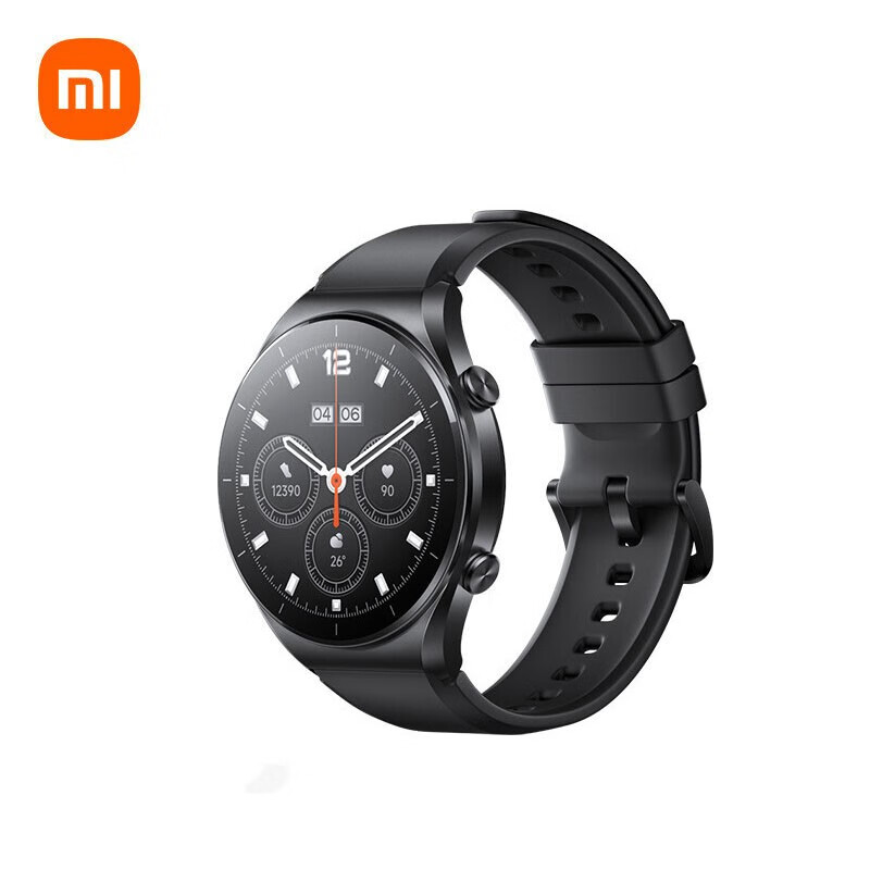 小米Xiaomi Watch S1 小米手表 S1 运动智能手表 蓝宝石玻璃 金属中框 蓝牙通话 实时血氧心率检测 曜石黑