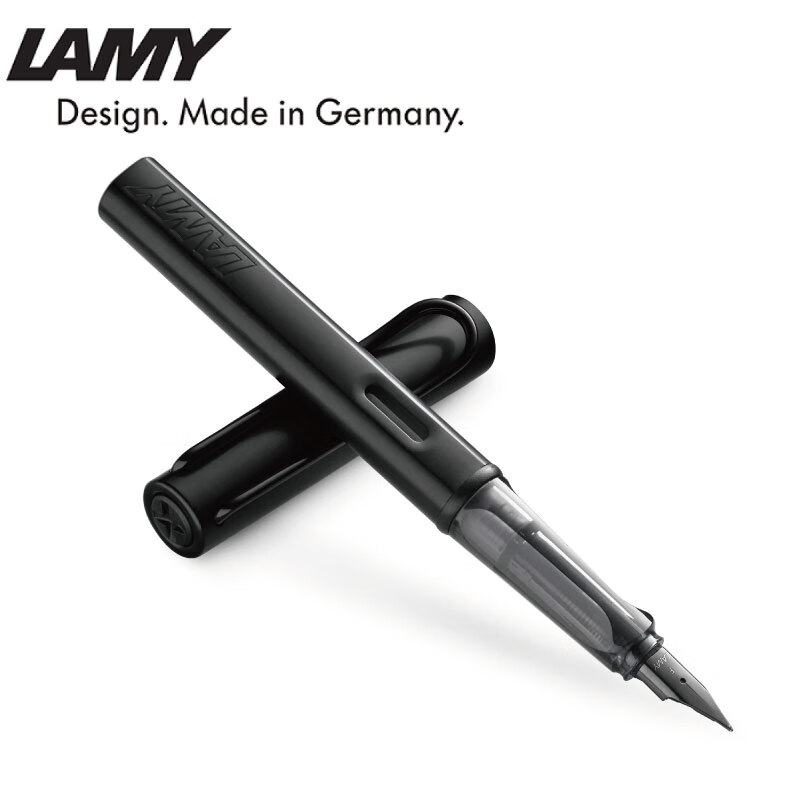 凌美（LAMY）钢笔 恒星系列墨水笔签字笔 书写练字正姿钢笔 企业团购 黑色71-0.7mm 私人定制刻字