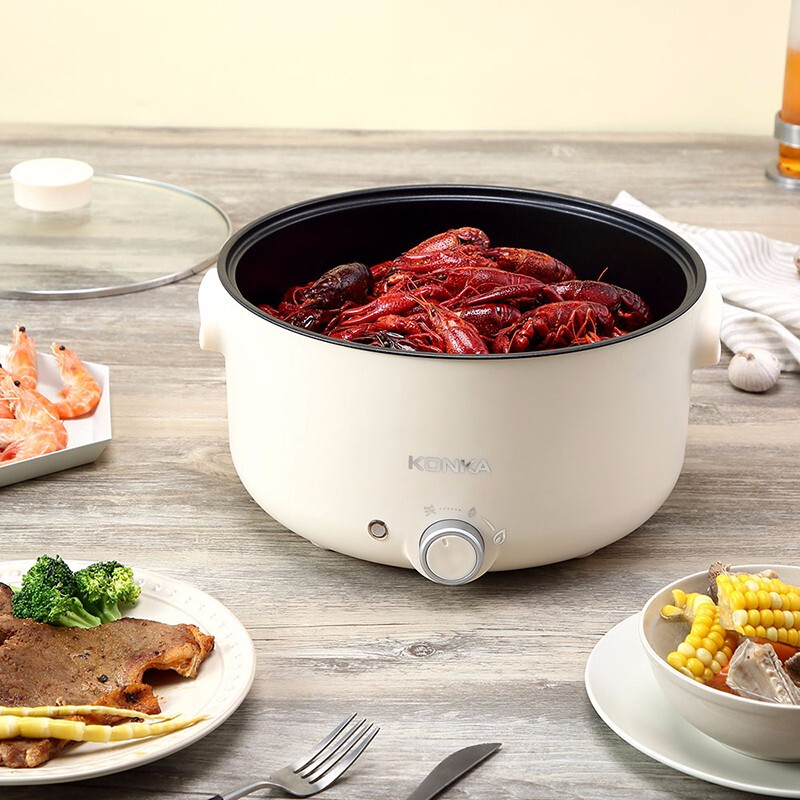 康佳5l大容量多用锅电火锅kghg-1353,瑞弘文创(江苏)有限公司