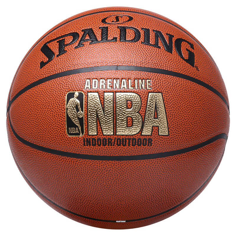 斯伯丁spalding篮球室外比赛蓝球pu耐磨防滑7号lanqiu76-095