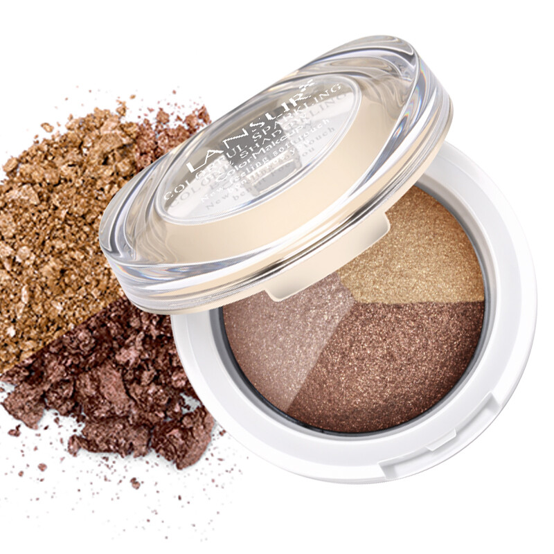 兰瑟lansur琉晶绚彩眼影 典雅金棕5g