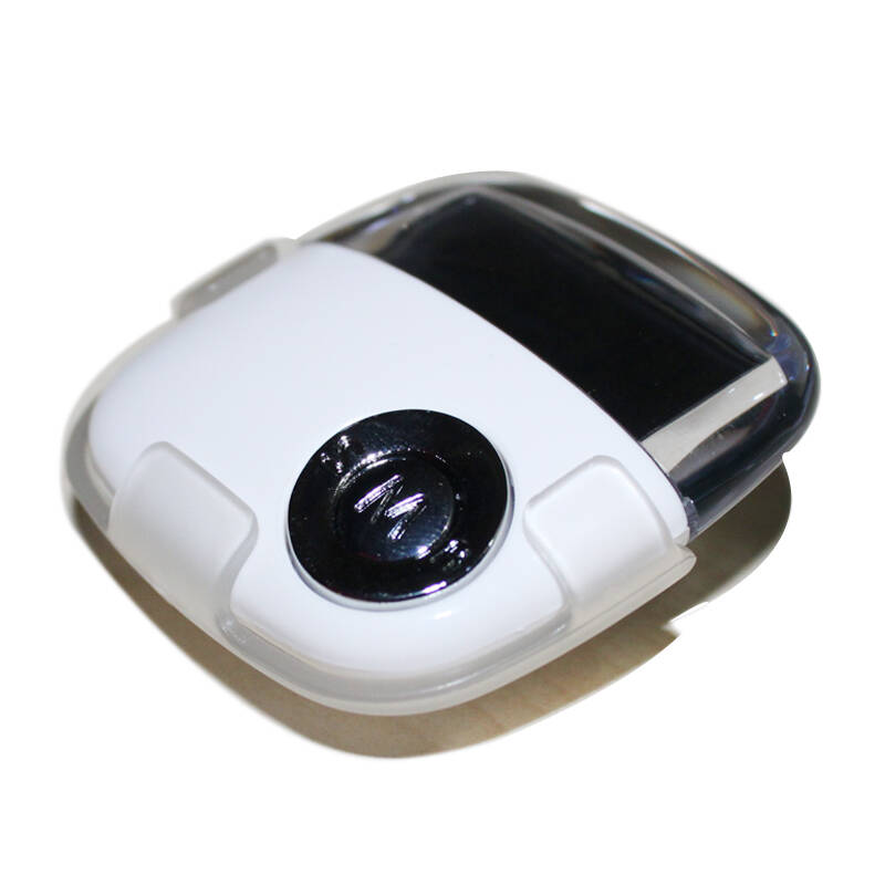 3d 卡路里多功能计步器 大屏幕跑步记步器 电子计步器665 白色