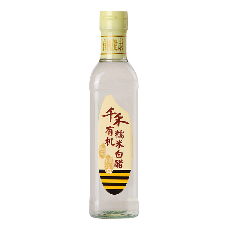 千禾 有机糯米白醋500ml *2个