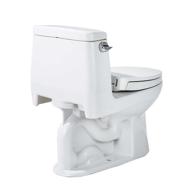 8l连体坐便器抽水马桶智洁连体座便器防堵节水马桶 cw854sb 坑距不