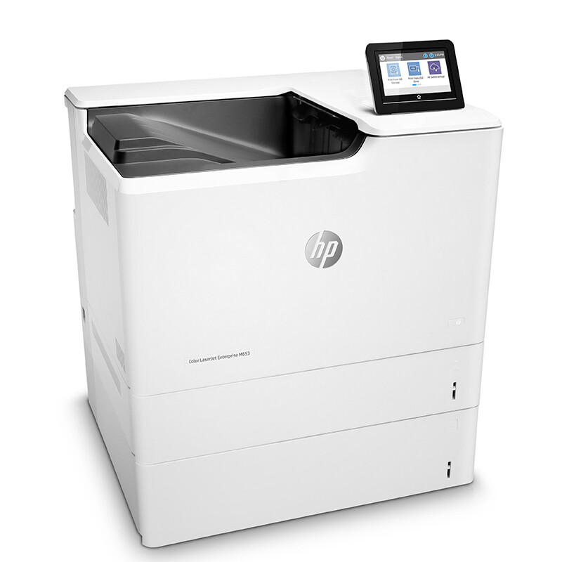惠普(hp) m653x a4彩色激光打印机 (自动双面打印单元,附带双纸盒)