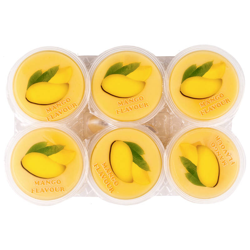 【顺丰优选】果爱 芒果味果冻(果味六盒装)110g*6 马来西亚进口零食