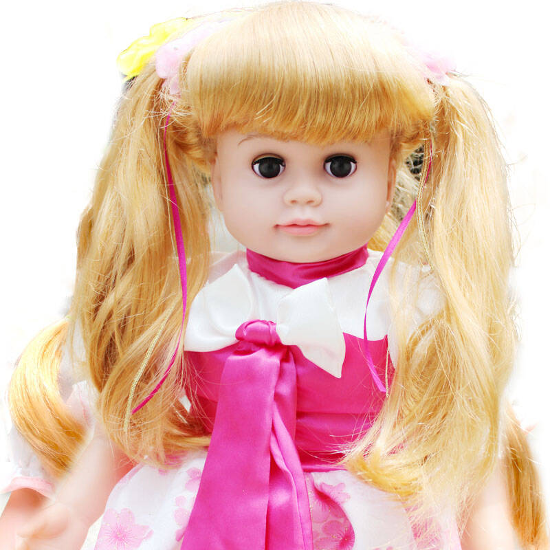 2014升级版超级逗逗智能洋娃娃 眨眼动嘴对话会说话的女孩玩具 24047