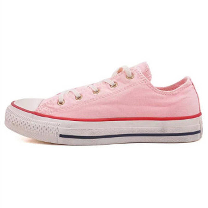 正品匡威新款女鞋水洗做旧女子帆布鞋142633 142633 38