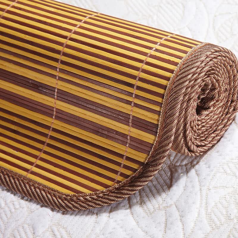 南极人 凉席家纺 竹席 夏凉席空调席子 可折叠凉席 木纹钻石 1.