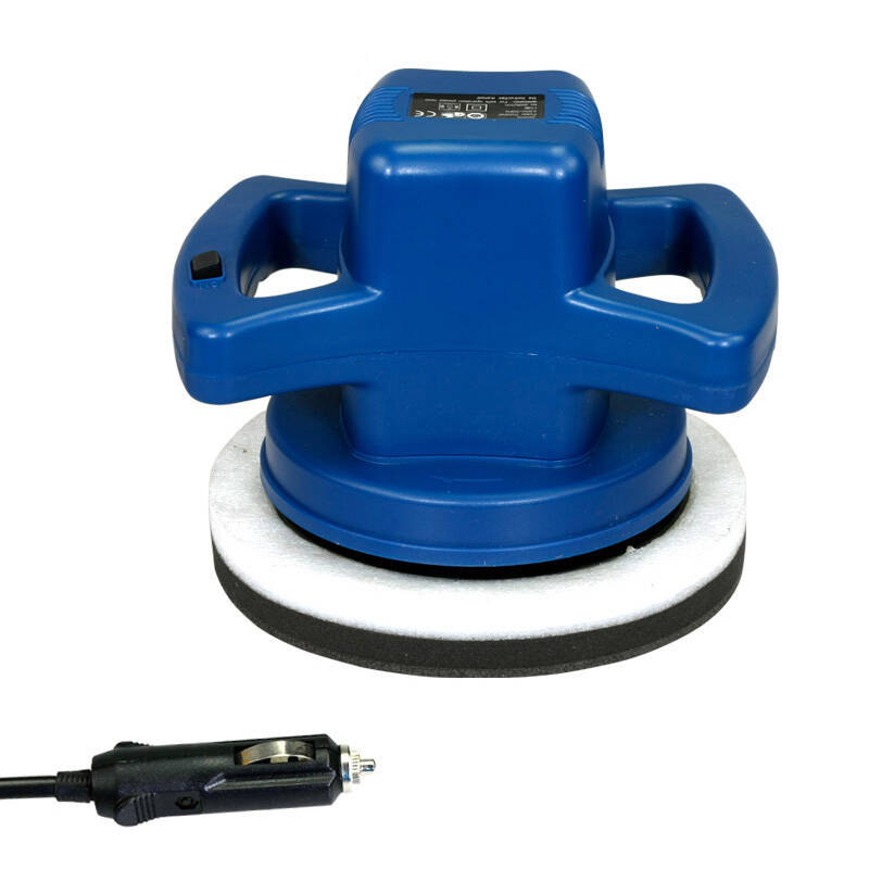 蓝帅豪华汽车打蜡机 迷你12v车用抛光机 220v家用地板打蜡机 b款12v