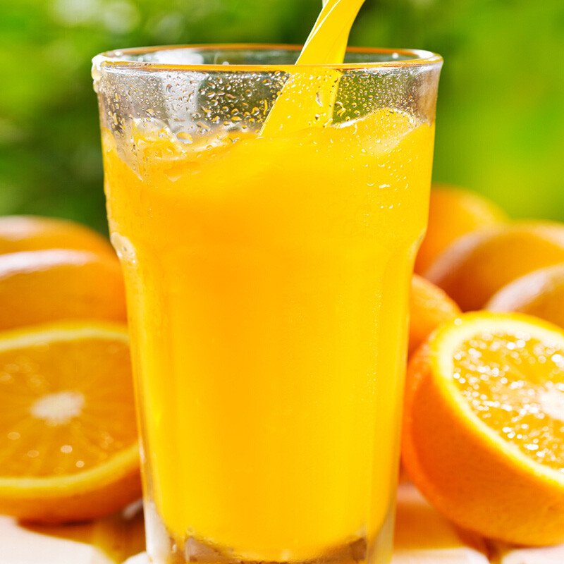 德国进口 果汁 爱美可(amecke)橙汁 鲜榨100%纯果汁饮料 1l*2瓶 礼盒