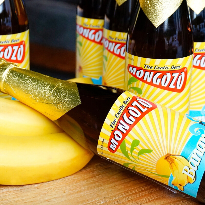 比利时进口啤酒 梦果香蕉啤酒 mongozo 330ml*6瓶 凑单品