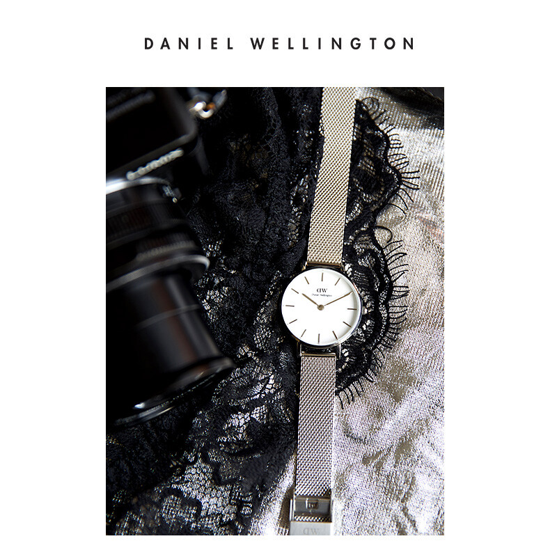 丹尼尔惠灵顿 DanielWellington DW手表女表金属表带28mm简约白盘欧美简约石英女士手表DW00100220