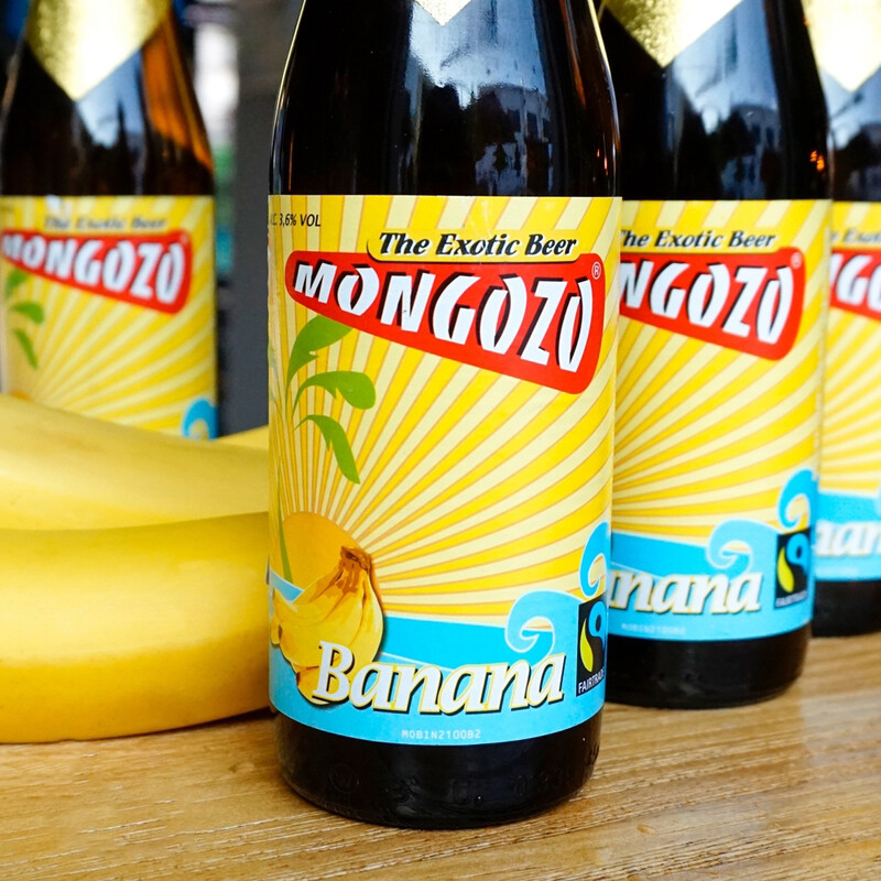 比利时进口啤酒 梦果香蕉啤酒 mongozo 330ml*6瓶 凑单品