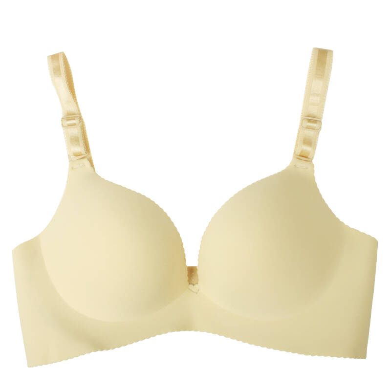 天使丽人夏季新款一片式无痕内衣女隐形文胸聚拢薄款小胸少女内衣女