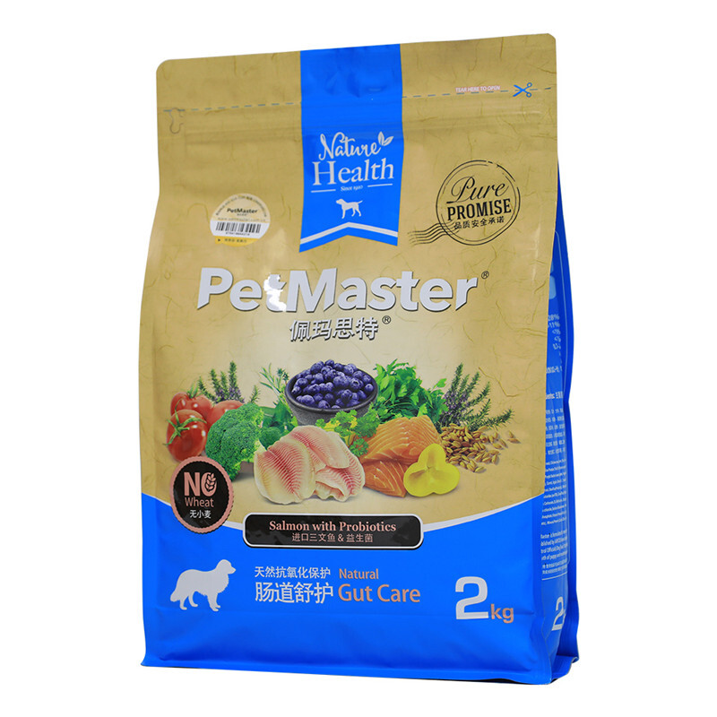 佩玛思特PetMaster 宠物狗粮 三文鱼&益生菌肠道舒适 2kg