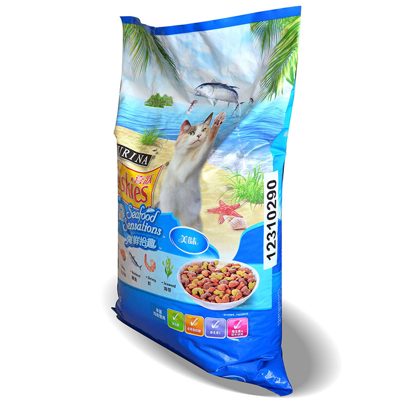 喜跃(Friskies)成猫猫粮10kg 海鲜味 三文鱼鲭鱼 虾 海带