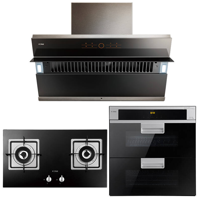 方太(fotile)jq01t hc21be 40qe烟灶消三件套(油烟机,燃气灶,消毒柜