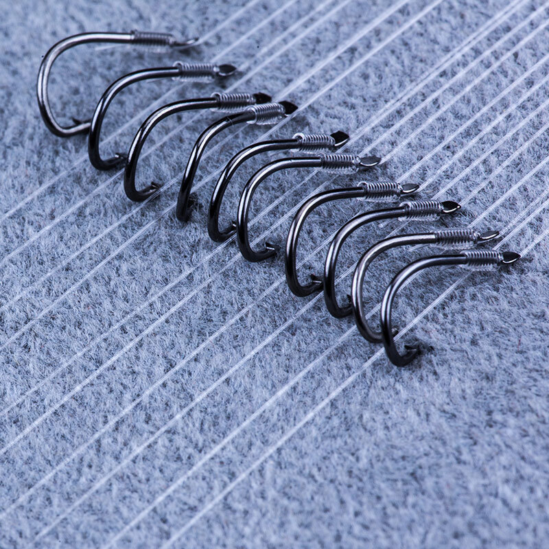 民间艺人 鱼钩子线双钩鱼钩套装绑好鱼线组仕挂组鱼具钓鱼配件 伊势尼