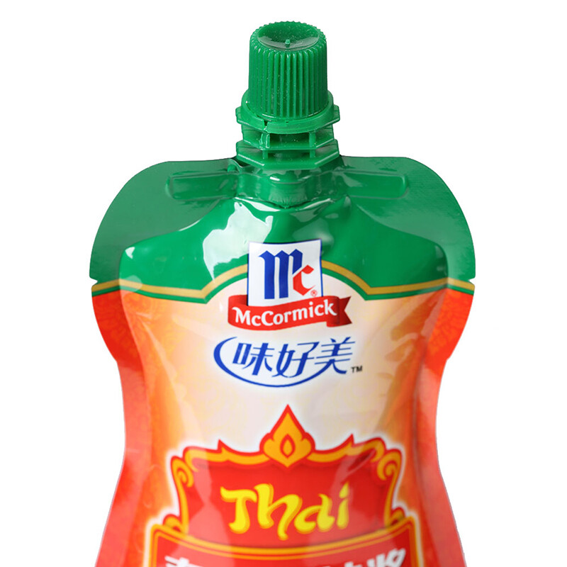 味好美(mccormick) 调味酱/酱料甜辣酱 泰式甜辣酱挤挤装240g 调味酱
