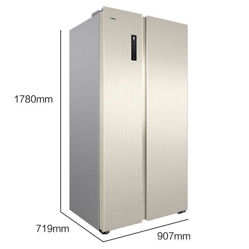 格力(kinghome)晶弘 595升风冷无霜对开门冰箱 智能触屏 格力晶弘 bcd