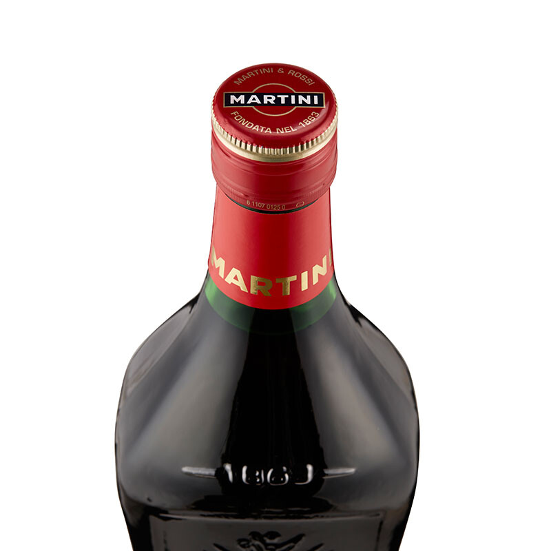 马天尼martini洋酒红威末酒1l2件