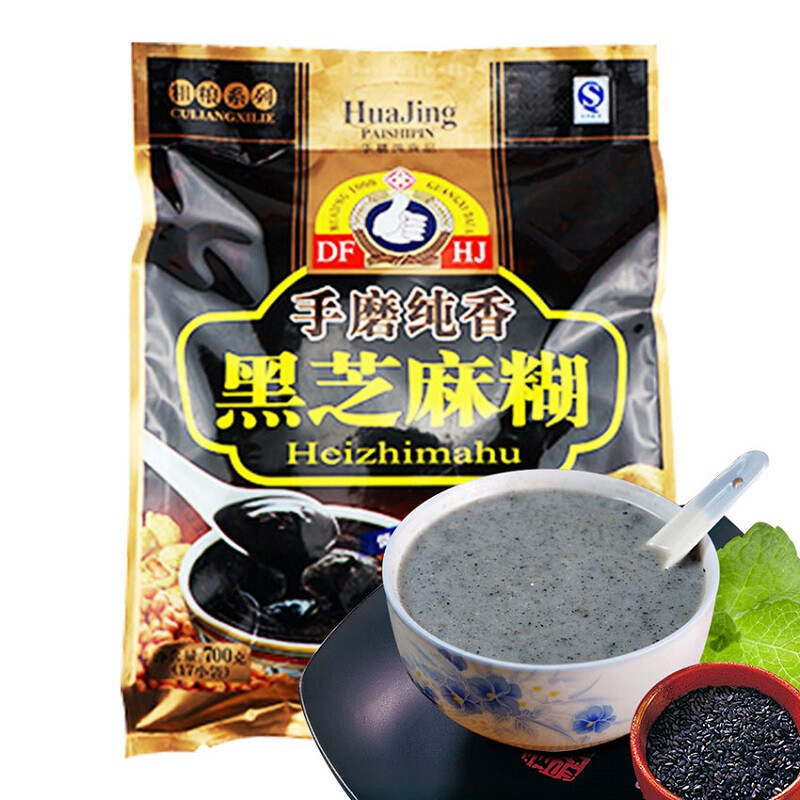 华精 手磨纯香黑芝麻糊700g/袋