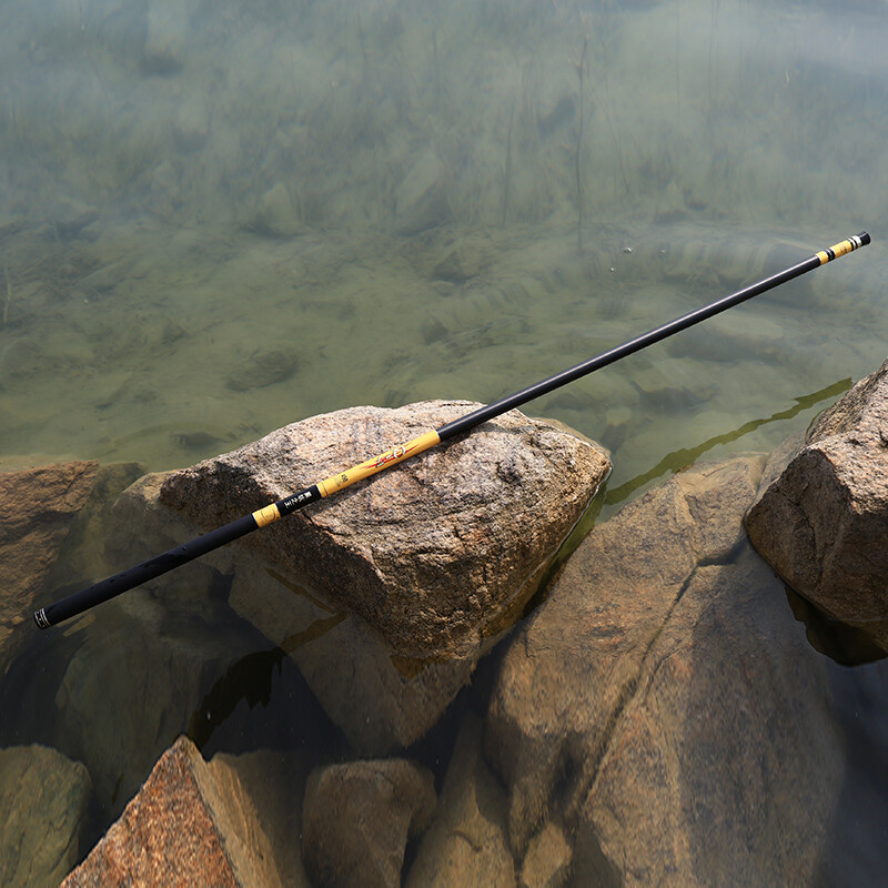 神鲨(shensha)q7 5.4米鱼竿手竿28调钓鱼竿碳素台钓竿鲤鱼竿渔具