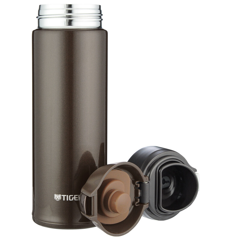 虎牌(tiger)保温杯真空简约时尚直饮杯mmq-s50c-tv炫棕色500ml - 喵喵