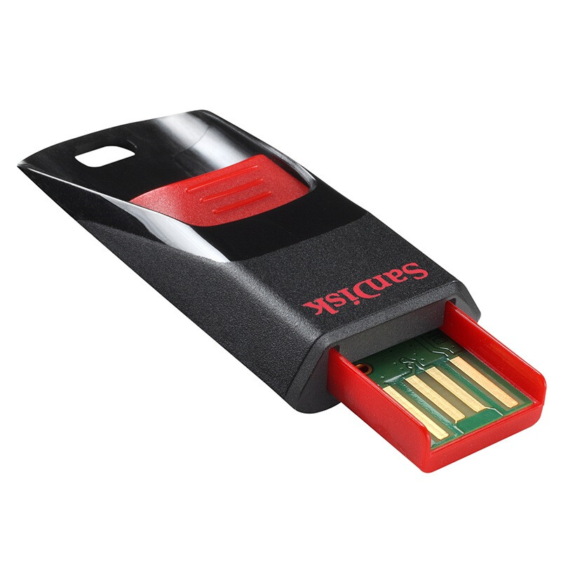 闪迪(sandisk)酷捷 (cz51) 8gb u盘 黑红