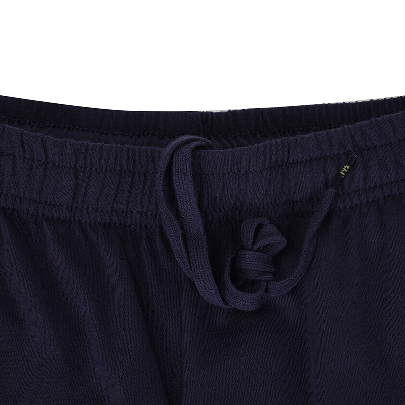 361度正品夏季男子针织七分裤 551729801b 士林蓝 xl *3个