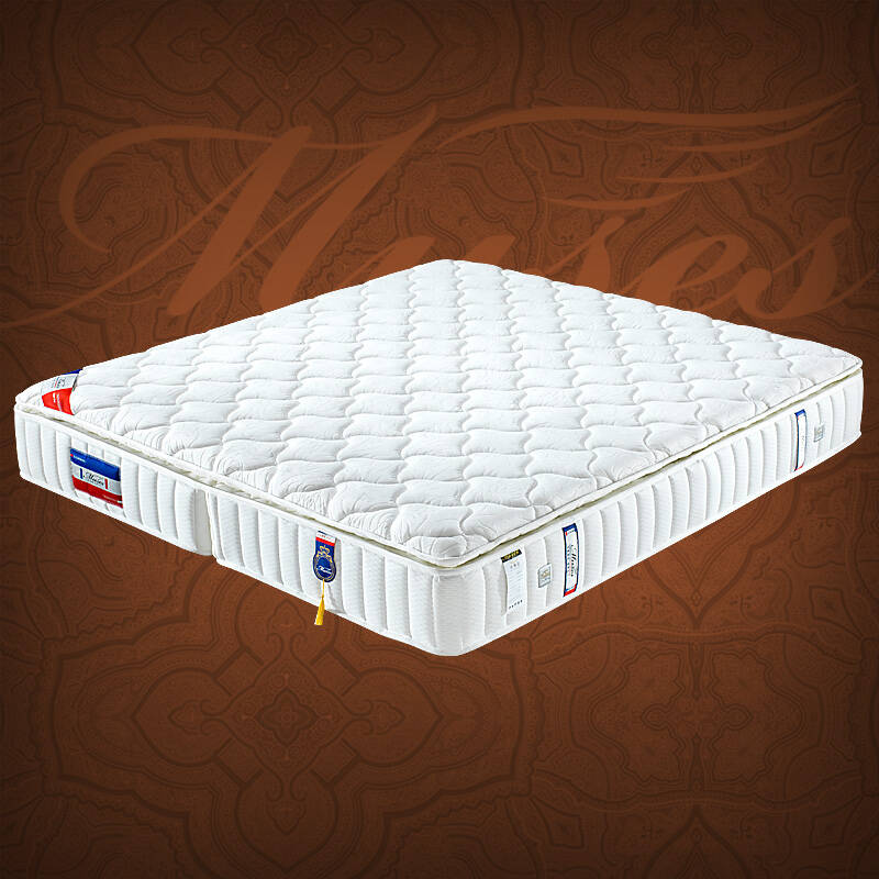 慕斯(muses) 高档天然乳胶床垫 独立弹簧床垫 可折叠 1.5 1.