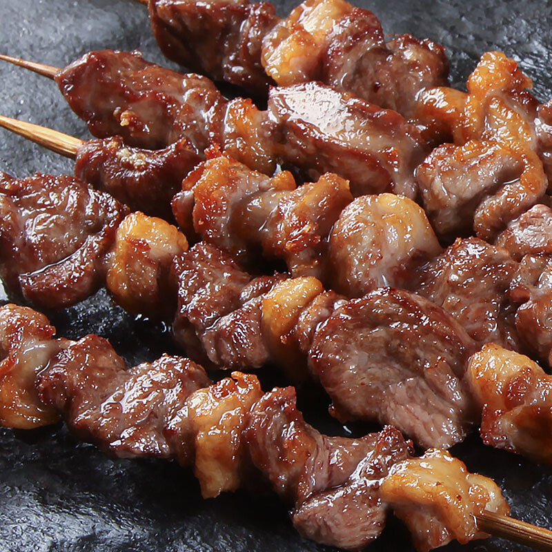 东来顺 羊后腿肉串 200g/袋 鲜冻羊肉串 烧烤食材 *5个