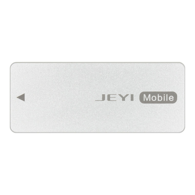佳翼(JEYI) TYPE-C3.1 m.2移动硬盘盒 银色 (全铝CNC/2242盘专用/VLI716主控/支持TRIM/UASP/i6)