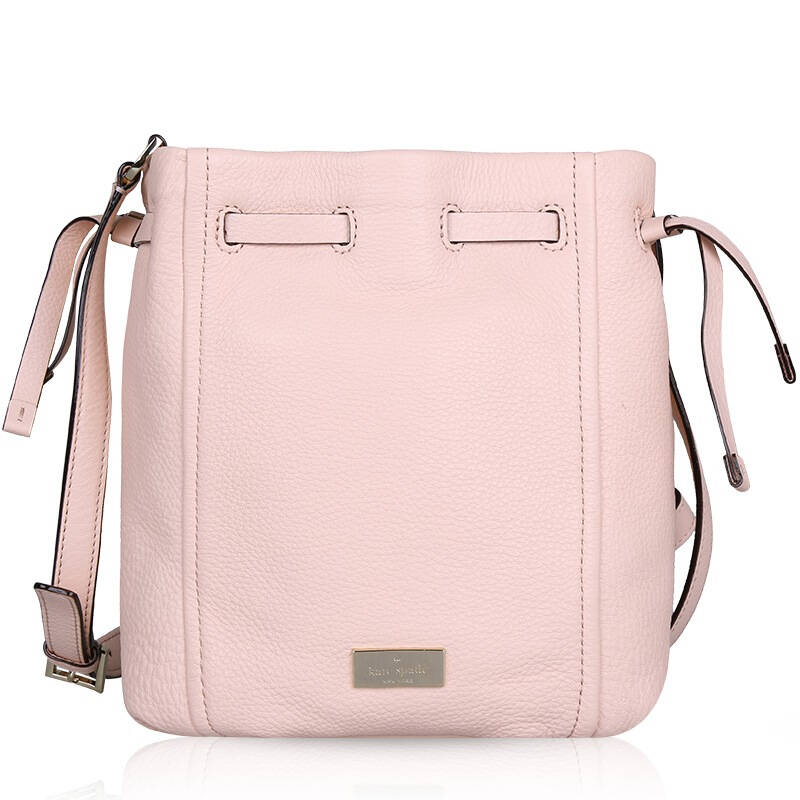 kate spade 凯特丝蓓 女款粉色真皮单肩斜挎包wkru2915-pchblossom