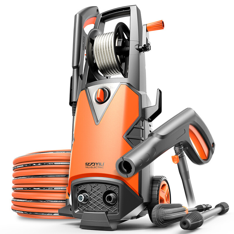 亿力yil i家用洗车机 感应电机 高压静音清洗机 ylq5660g-140b 220v