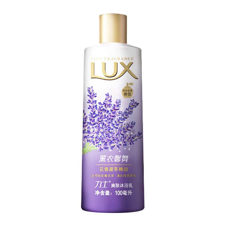力士(lux)爽肤沐浴乳薰衣馨舞100ml