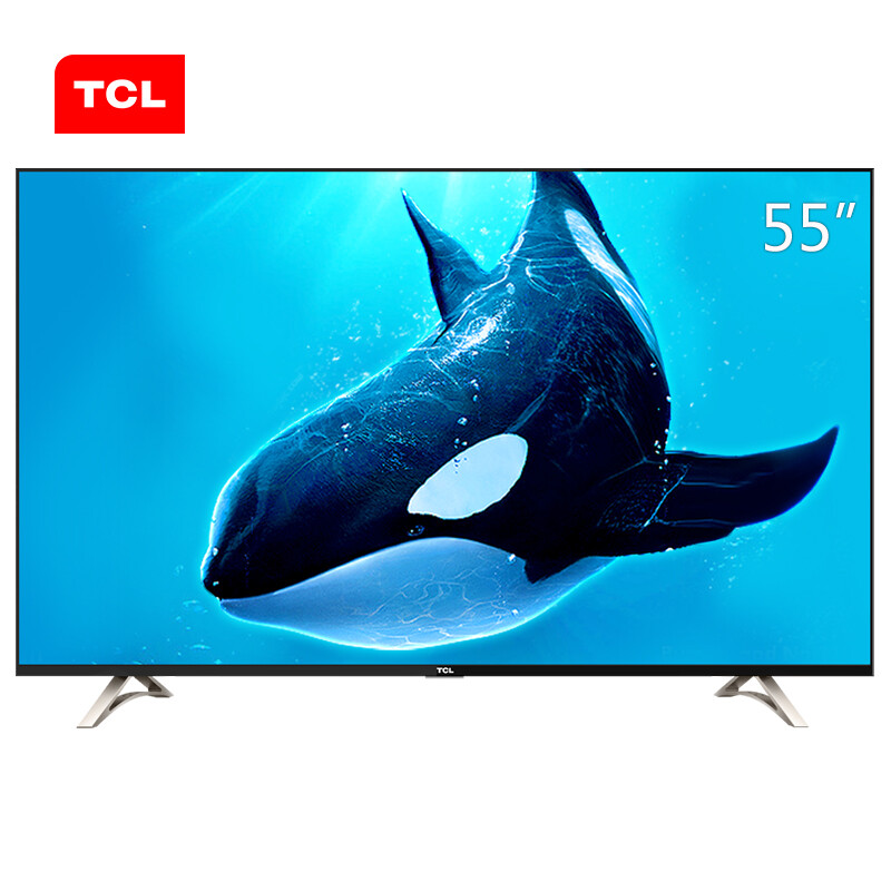 tcl d55a620u 55英寸观影王 4k超高清14核hdr安卓智能液晶电视机
