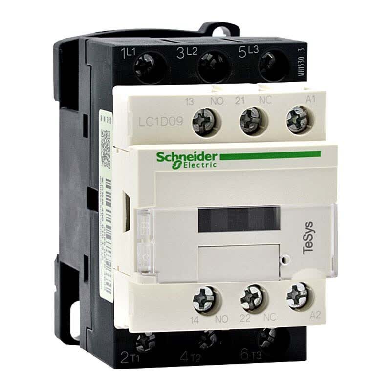 施耐德电气 tesys lc1d国产 3p 18a 1no 1nc 交流接触器 lc1d18m7c
