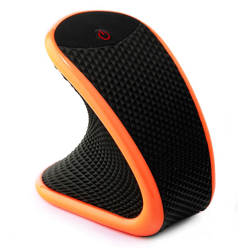 bigtoys od360a 迷你随身震动按摩器 六挡调节 硅胶材质 橙黑色 自营