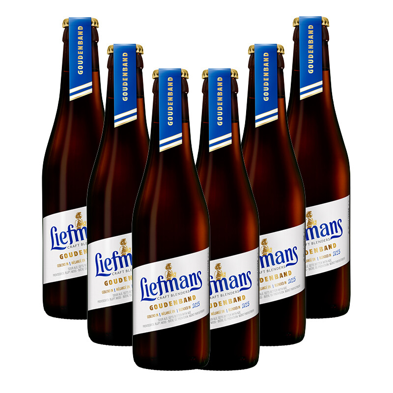 乐蔓(liefmans)比利时 原瓶进口 精酿 窖藏啤酒 330ml*6瓶