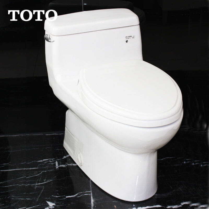 toto马桶 普通坐便器 连体式节水喷射虹吸式cw886b 坑距300 缓冲盖